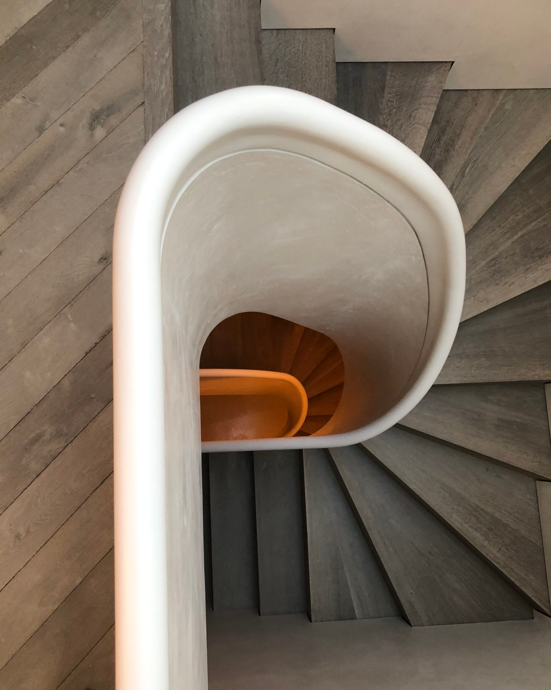 Board School: Matching Stairs and Flooring